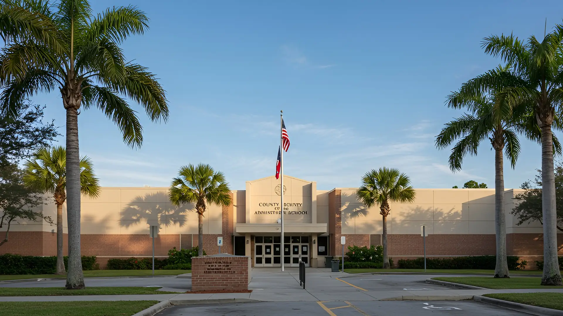Florida County School Administration Building